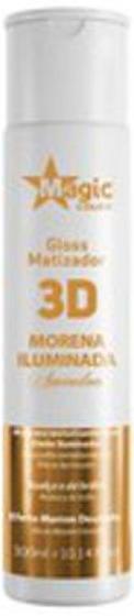 Imagem de Gloss Matizador 3D Morena Amêndoa Magic Color 300Ml