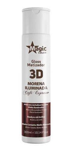 Imagem de Gloss Matizador 3d Morena Iluminada Café Expresso Magic