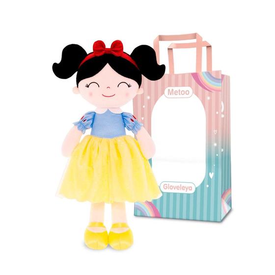 Imagem de Gloveleya - boneca 40cm princesa encantada - branca de neve com sacola