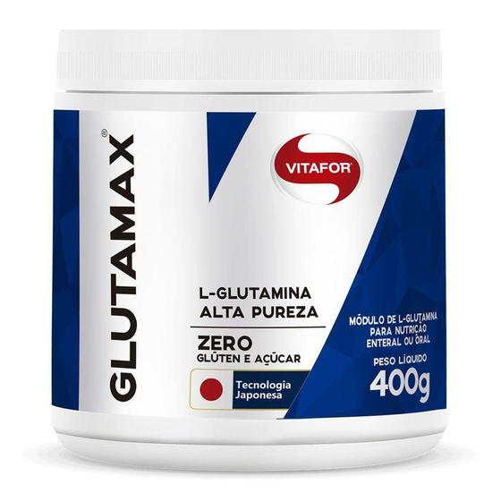 Imagem de Glutamax Glutamina - 400g - Vitafor - ALTA PUREZA