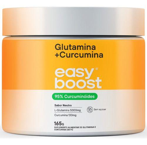 Imagem de Glutamina + Curcumina Easy Boost 95% Curcuminoides 165g