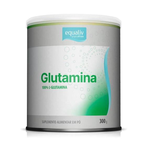 Imagem de Glutamina em Pó 100 % L-glutamina 300g Equaliv