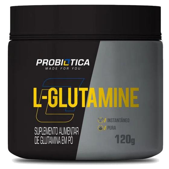 Imagem de Glutamina em Pó L-Glutamine Probiótica 120g