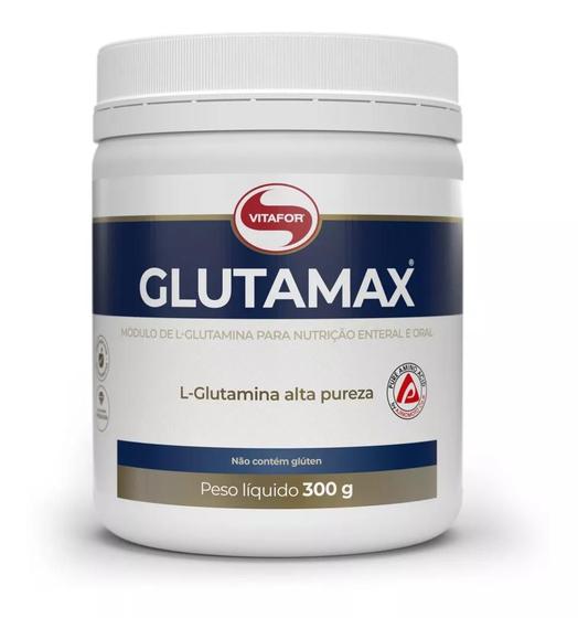 Imagem de Glutamina Glutamax  300g  Vitafor Sem Gluten Alta Pureza