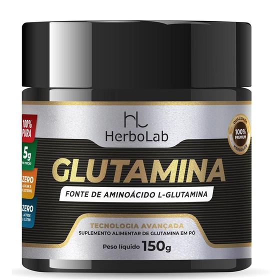 Imagem de Glutamina pó 150g Herbolab