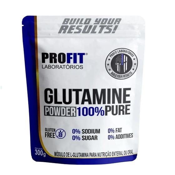 Imagem de Glutamina Powder 100% Pura 300g Profit Laboratórios