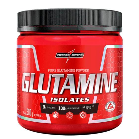 Glutamina Pura Isolates 300g - Integralmedica Menor preço em Glutamina Pura Isolates 300g - Integralmedica