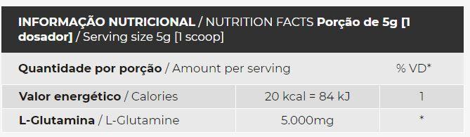 Imagem de Glutamine Powder (150g) - Padrão: Único