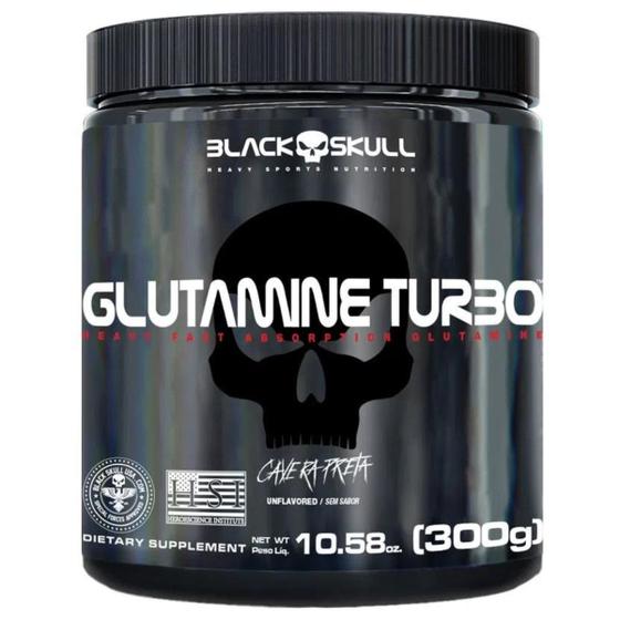 Imagem de Glutamine turbo 300g blackskull