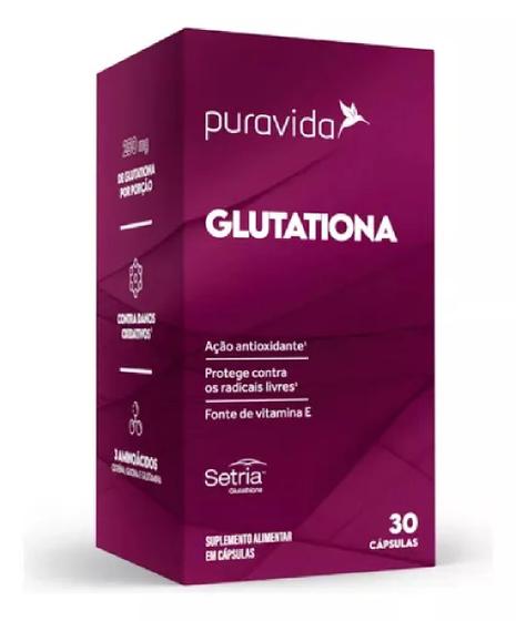Imagem de Glutationa Vitamina E com 30 Cápsulas Pura Vida