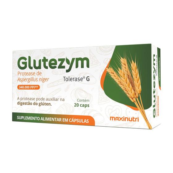 Imagem de Glutezym Auxilia na Digestão do Glúten 20 Caps Maxinutri