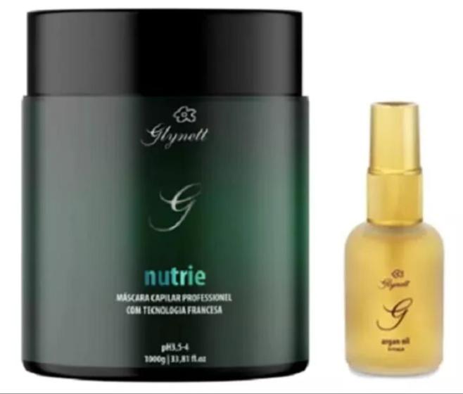 Imagem de Glynett Máscara De Hidratação Nutrie Profissional+ Argan Oil