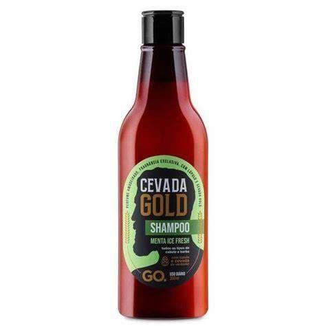 Imagem de Go man cevada gold shampoo menta ice fresh 300ml