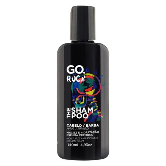 Imagem de Go man rock the shampoo cabelo e barba 140ml