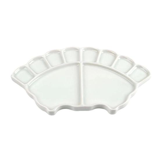 Imagem de Godê De Porcelana Sinoart Com 10 Cavidades 20X34Cm Sfa1139