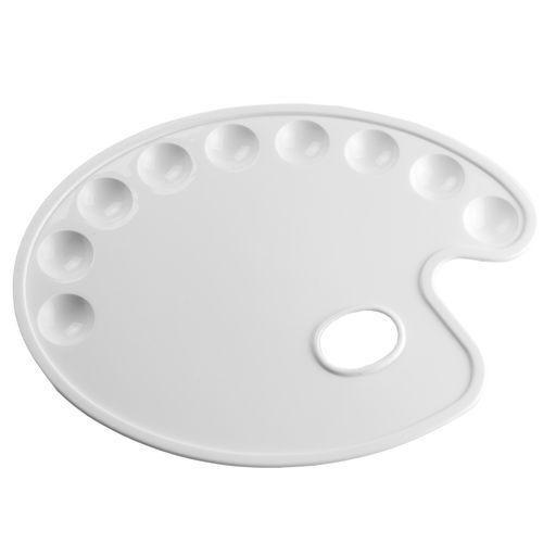 Imagem de Godê paleta oval com 9 cavidades 1un