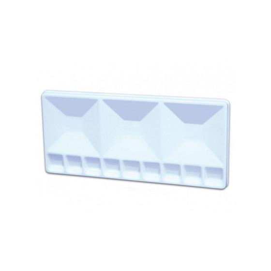 Imagem de Godê para Pintura Trident Retangular com 12 Cavidades 12456