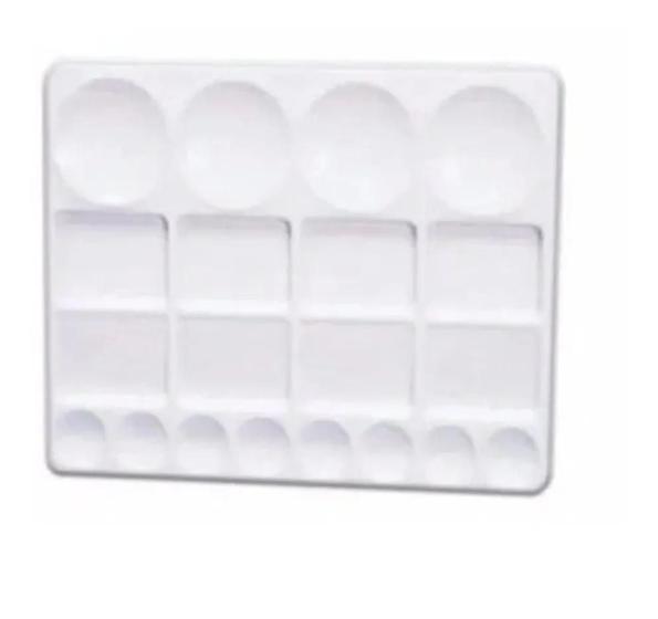 Imagem de Godê Plástico Retangular 20 Cavidades Trident 12454 33x25cm