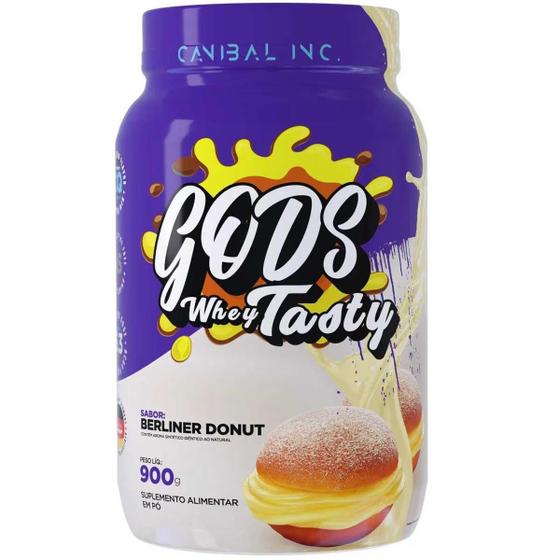 Imagem de Gods Whey Tasty Whey Protein 3W 900G Canibal Sabor Sonho