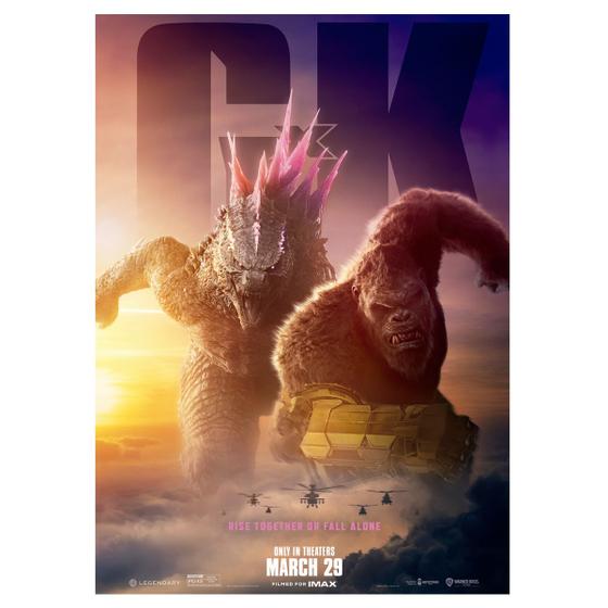 Imagem de Godzilla e Kong - Pôster Gigante