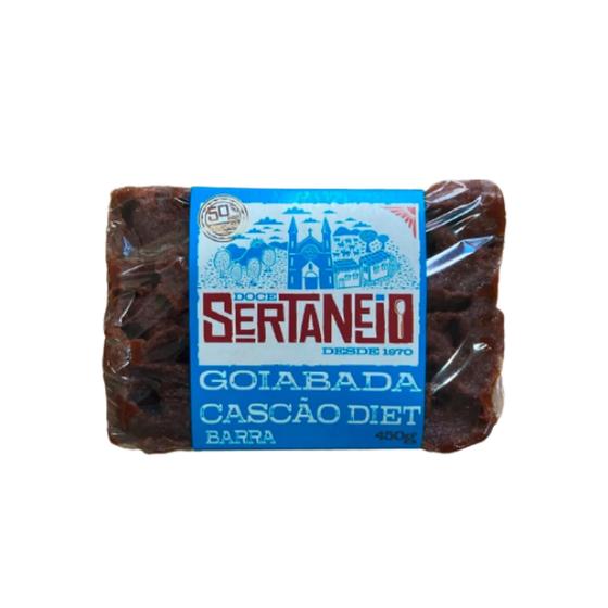 Imagem de Goiabada Cascão em Barra Diet Sertanejo 450g