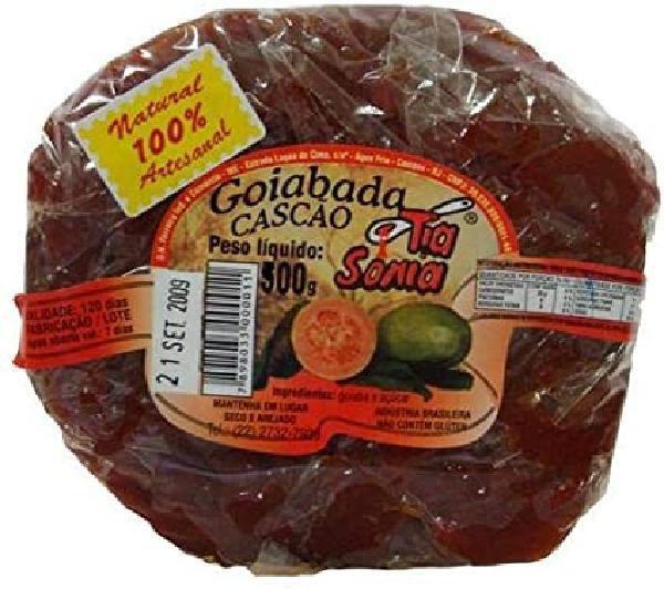 Imagem de Goiabada Cascao Tia Sonia 500G