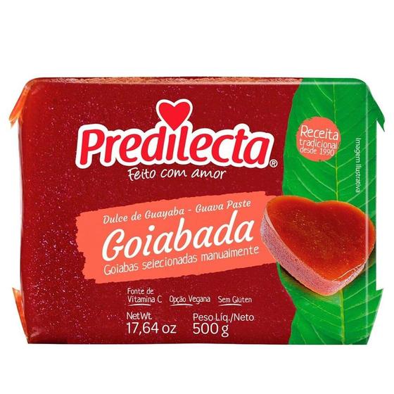 Imagem de Goiabada Predilecta 500g - Embalagem com 24 Unidades