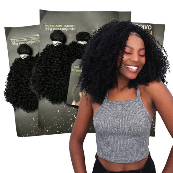 Imagem de Goivo Plus Cabelo Orgânico Cacheado 300g Procollagen Technology Volume Durabilidade Entrelace