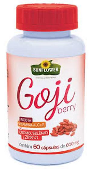 Imagem de Goji Berry 60 cápsulas 600mg Sunflower