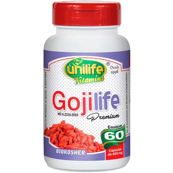 Imagem de Goji Berry Goji Life 60 cápsulas Unilife