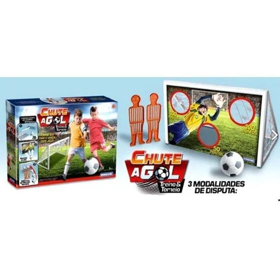 Imagem de Gol A Gol Brinquedo Infantil Brinquemix 2 Traves 