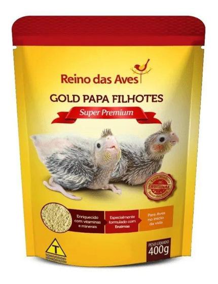 Imagem de Gold Papa Filhotes 400g Refil - Reino - Reino das Aves