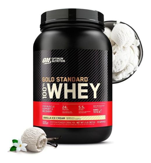 Imagem de Gold Standard 100% Whey (907g) Vanilla Optimum Nutrition