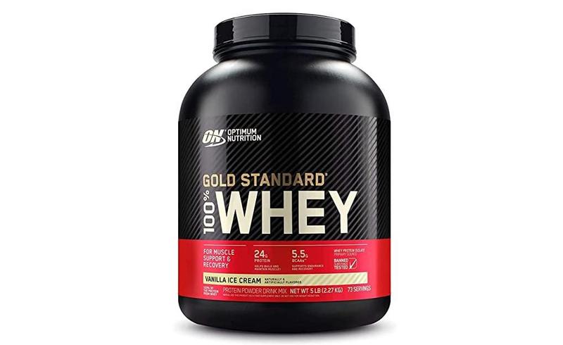 Imagem de Gold Standard 100% Whey Protein 2270kg (5lbs) Baunilha - Optimum Nutrition