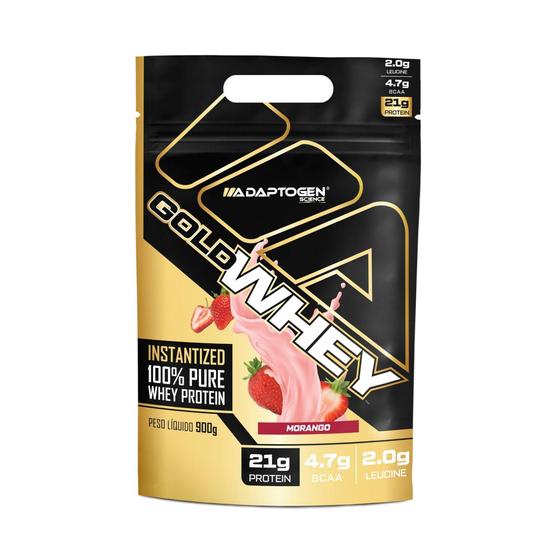 Imagem de Gold Whey 900 Gr 100% WHEY POTEIN - ADAPTOGEM