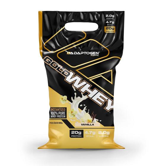 Imagem de Gold whey baunilha refil 900g - adaptogen