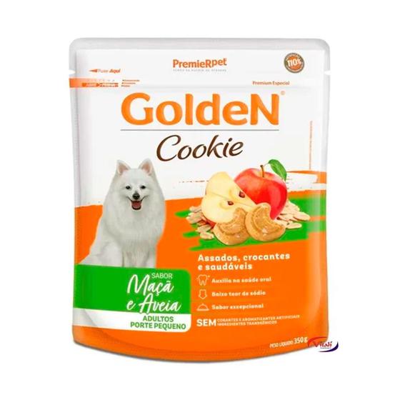 Imagem de Golden cookie adultos mini-bits maçã 350gr - PREMIER-PET