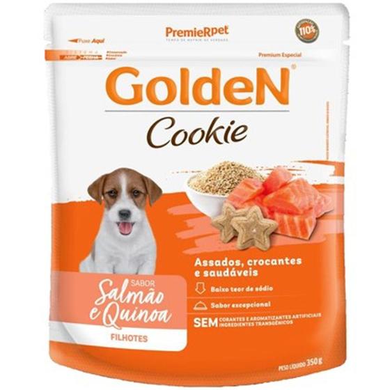 Imagem de Golden Cookie salmão e quinoa 350g