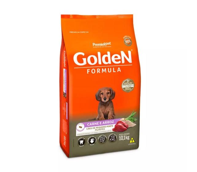 Imagem de Golden Fomula Cães Filhotes 10,1 kg Carne e Arroz