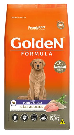 Imagem de GoldeN Formula Cães Adultos Peru & Arroz 15 kg