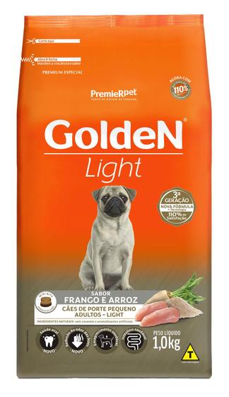 Imagem de GoldeN Formula Cães Adultos Porte Pequeno Frango & Arroz Light 1 kg