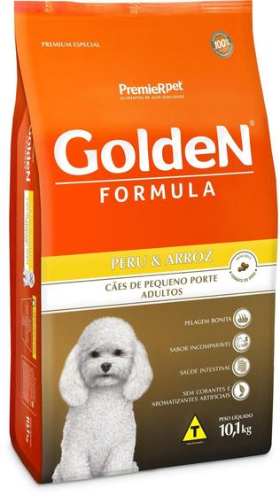 Imagem de Golden Formula Cães Adultos Sabor Peru & Arroz Mini Bits  10,1Kg - Premier Pet