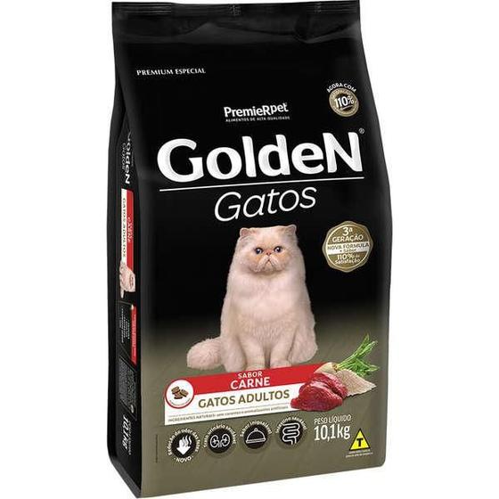 Imagem de Golden Gatos Adult Cast. Carne 10,1Kg