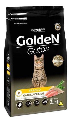 Imagem de GoldeN Gatos Adultos Frango 3 kg