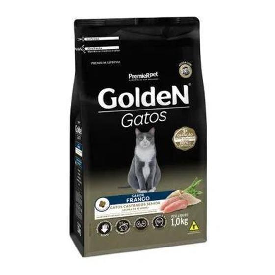 Imagem de Golden gatos castrados senior 1kg - Premier Pet