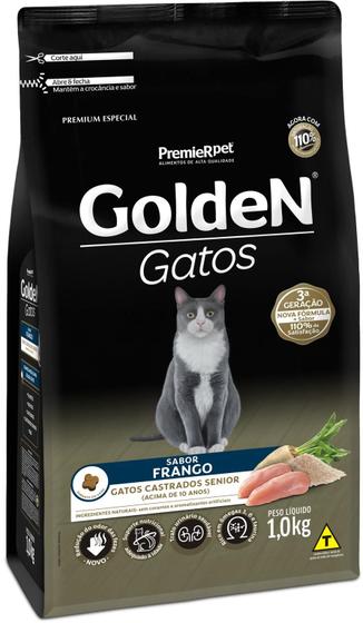 Imagem de Golden Gatos Castrados Senior