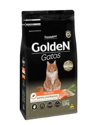 Imagem de Golden Ração Gatos Castrados Salmão 1,0kg