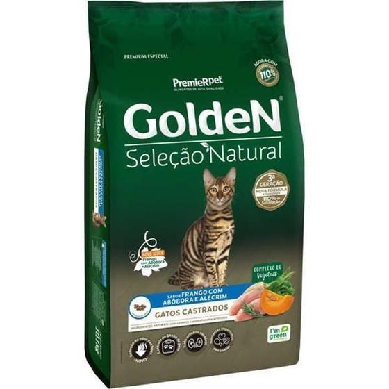 Imagem de Golden selecao natural gatos ad castrado abobora 1 kg