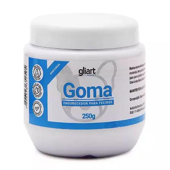 Imagem de Goma Endurecedor para Tecidos Gliart 250g