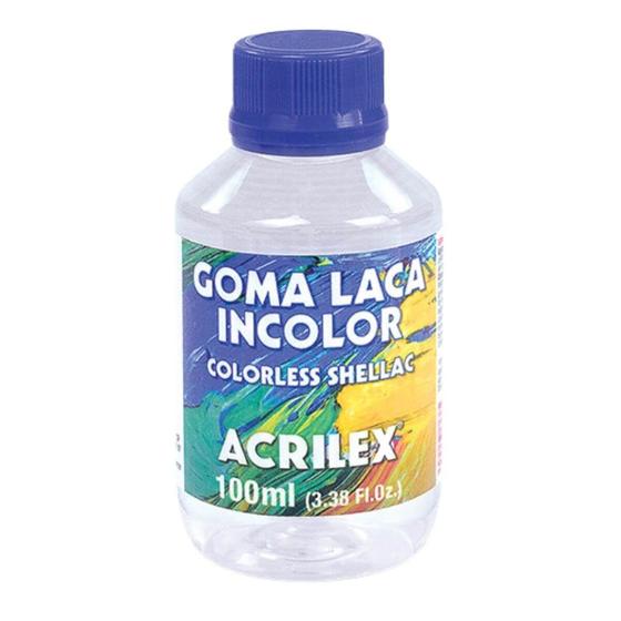 Imagem de Goma Laca Incolor Acrilex 100Ml